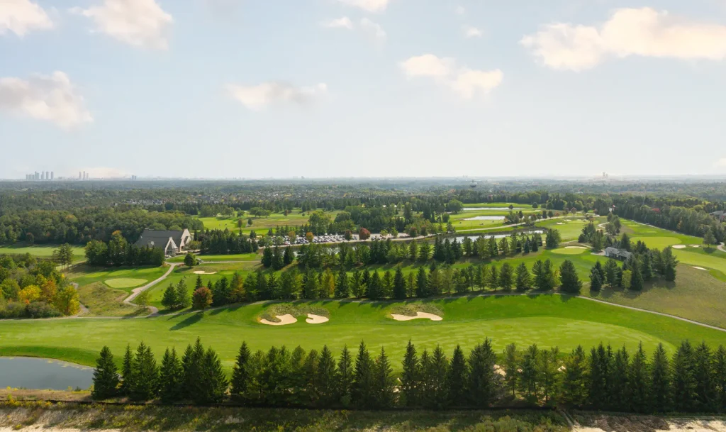 Nearby fairways