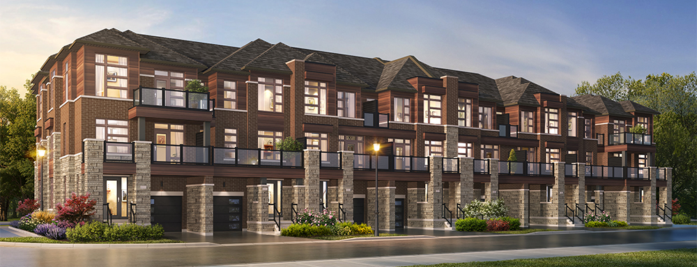 Modern Freehold Townhomes